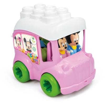 Minnie Mouse Bus with Blocks, Baby Clementoni