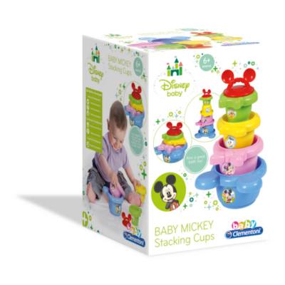 Tazas apilables de Mickey Mouse, Baby Clementoni