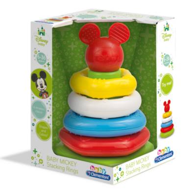 Anelli impilabili Baby Clementoni, Topolino