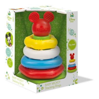 Anelli impilabili Baby Clementoni, Topolino