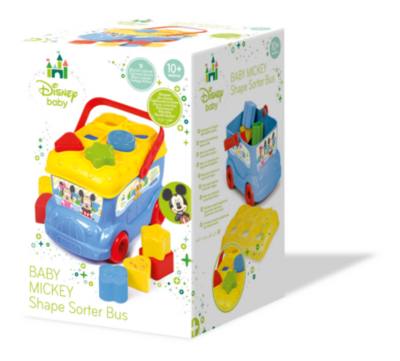 Clementoni Mickey Mouse Shape Sorter Bus