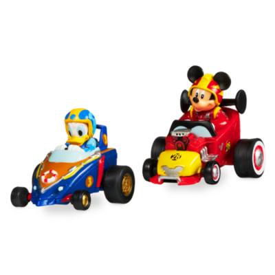 Disney Store Mickey and Donald Mini Pullback Racers