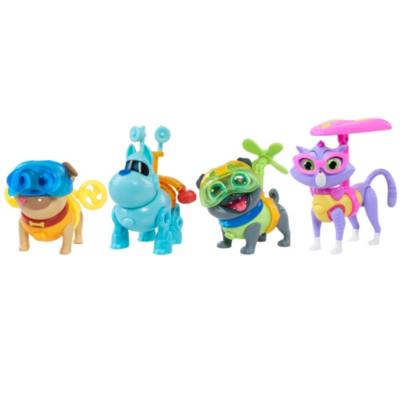 Figurenset Hissy Pugs on a Mission, Welpenfreunde