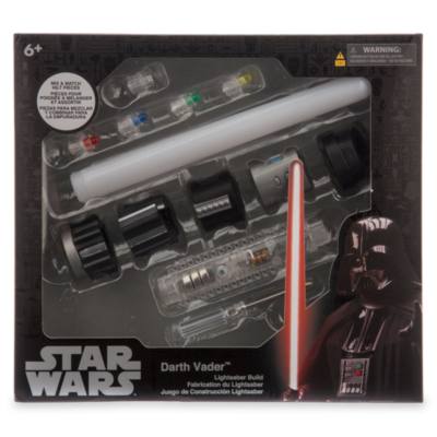 Disney Store Darth Vader Lightsaber Build Toy, Star Wars