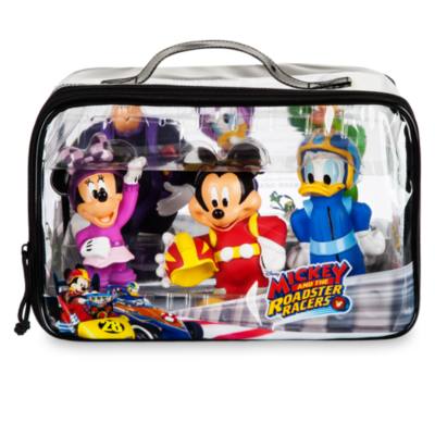 Disney Store Mickey Mouse Roadster Racers Bath Toy Set