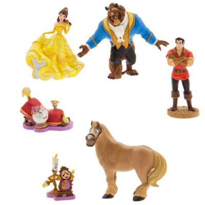 Set juego figuritas La Bella y la Bestia, Disney Store