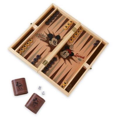 Disney Store Mickey Mouse Fall Fun Wooden 2-in-1 Game Set