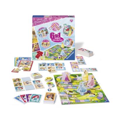 Ravensburger - Disney Prinzessin - 6-in-1-Spieleset