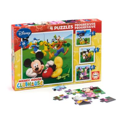 Educa Mickey Mouse Clubhouse Puzzles, Set of 4