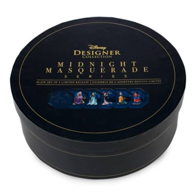 Disney Store Disney Designer Collection Plates, Set of 6