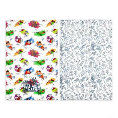 Disney Parks Ink & Paint Tea Towels, Set of 2