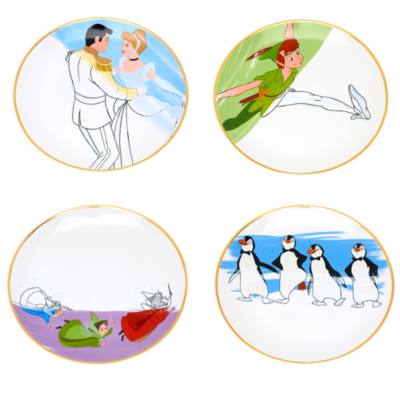 Piatti collezione Ink & Paint Disney Parks, set 2 di 2