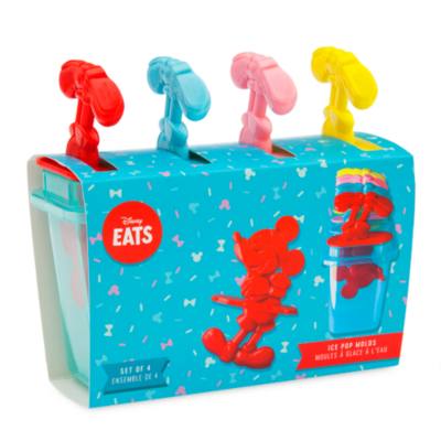 Mickey Mouse Disney Eats Ice Lolly Moulds, Set of 4