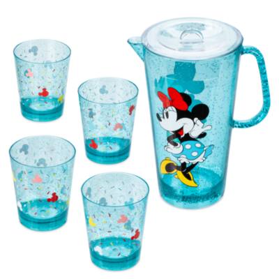Mickey and Minnie Disney Eats Pitcher and Cups Set