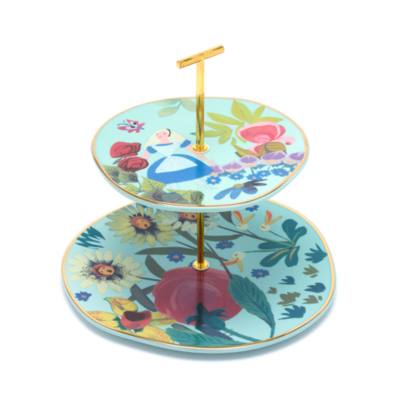 Disney Store Alice in Wonderland Mary Blair Cake Stand