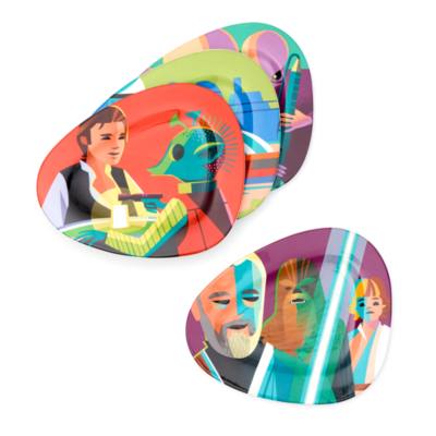Disney Store Star Wars: Under the Twin Suns Plates by Jeff