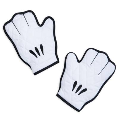 Disney Store Mickey Mouse Apron and Oven Mitts Set For Adults
