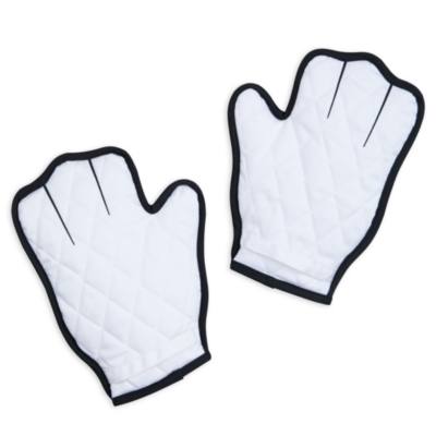 Disney Store Mickey Mouse Apron and Oven Mitts Set For Adults