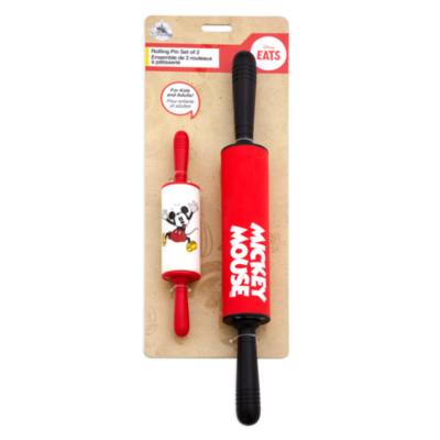 Disney Store Mickey Mouse Rolling Pins, Set of 2