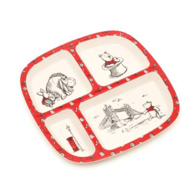 Disney Store - Winnie Puuh und Freunde - Christopher Robin - Teller mit Unterteilung