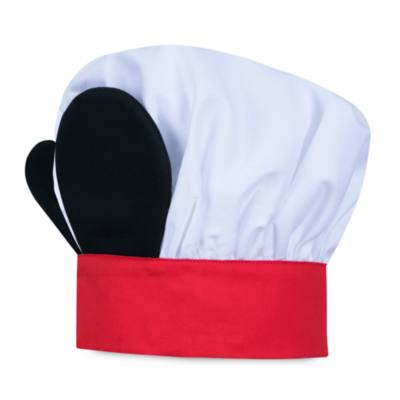 Conjunto infantil delantal y gorro de chef Mickey Mouse, disney Eats, Disney Store