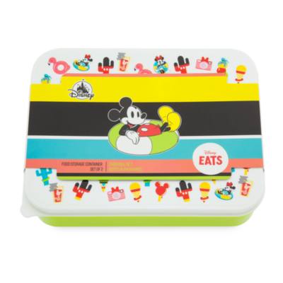Disney Store Mickey and Minnie Disney Eats Containers, Set of 2
