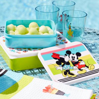 Disney Store Mickey and Minnie Disney Eats Containers, Set of 2