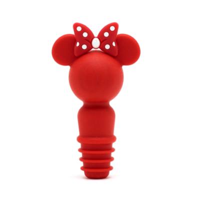 Disney Store Mickey and Minnie Disney Eats Bottle Stoppers, Set of 2