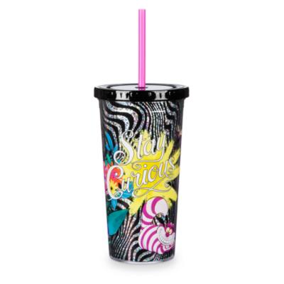Alice in Wonderland Straw Tumbler