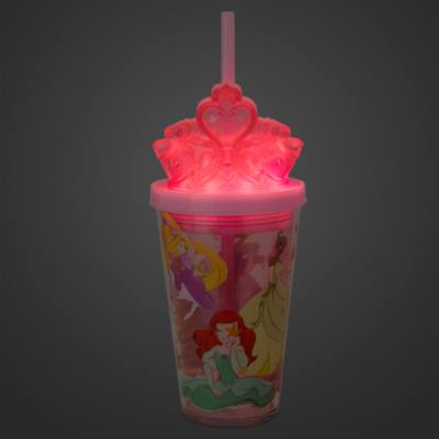 Disney Princess Light-Up Straw Tumbler