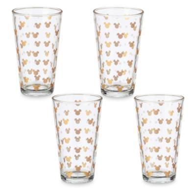 Disney Store Lot de 4 verres Mickey, Disney Eats