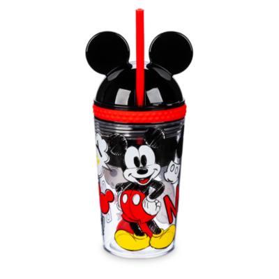 Mickey Mouse Straw Tumbler and Snack Pot