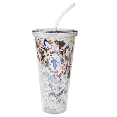 Disney Parks Ink & Paint Straw Tumbler