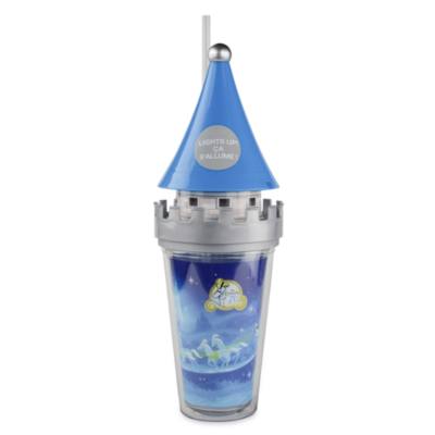 Disney Store Cinderella Castle Light-Up Straw Tumbler
