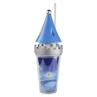Disney Store Cinderella Castle Light-Up Straw Tumbler