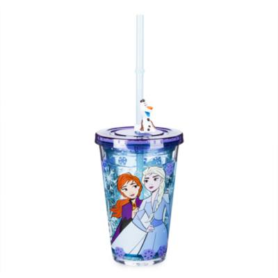 Vaso con pajita Frozen 2,
