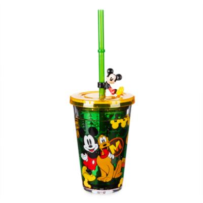 Mickey and Pluto Straw Tumbler
