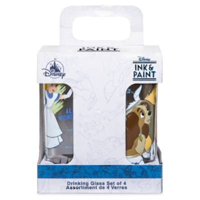 Bicchieri Ink & Paint Disney Parks, set 1 di 2
