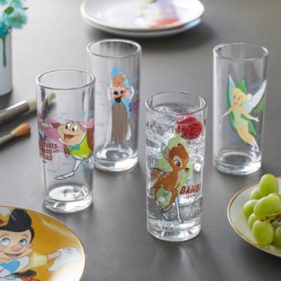 Disney Parks Ink & Paint Glasses, Set 2 of 2