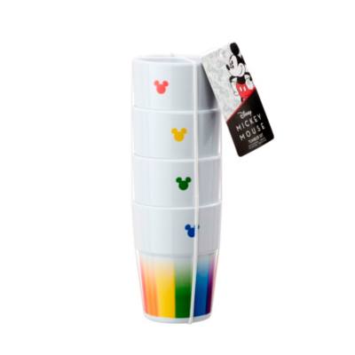 Funko Mickey Mouse Rainbow Tumblers, Set of 4