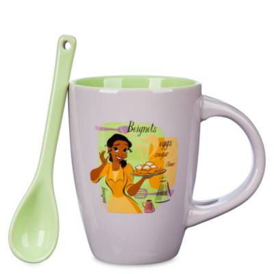 Taza y cuchara Tiana, Tiana y el Sapo, Disney Store