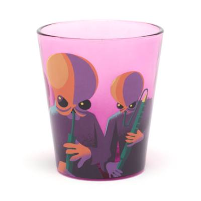 Star Wars: Under the Twin Suns Kollektion - Gl&auml;ser von Jeff Granito - 4-teiliges Set