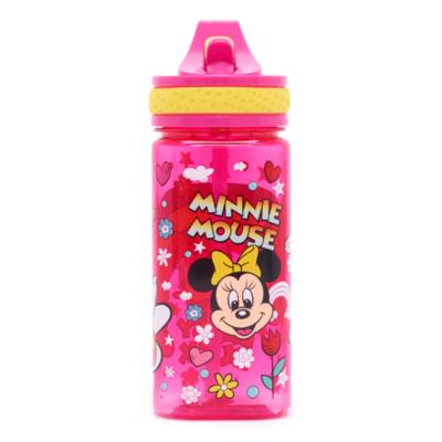 Minnie Mouse Water Bottle with Built-In Straw