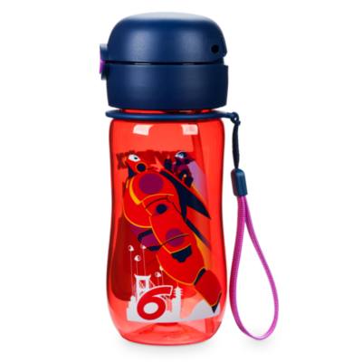 Disney Store Baymax Flip Top Water Bottle, Big Hero 6