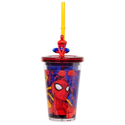 Disney Store Spider-Man Straw Tumbler