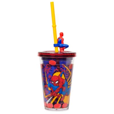 Disney Store Spider-Man Straw Tumbler