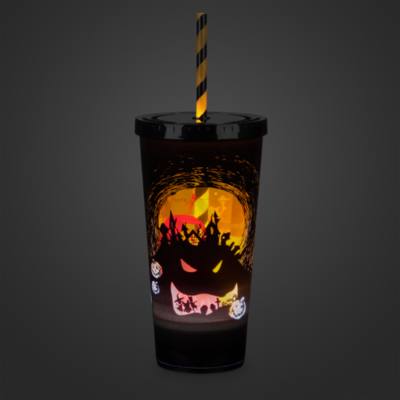 Disney Store The Nightmare Before Christmas Light-Up Tumbler with Straw