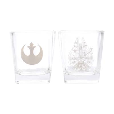 Star Wars - Han Solo und Chewbacca - Glasbecher, 2er-Set