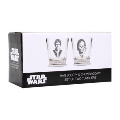 Star Wars - Han Solo und Chewbacca - Glasbecher, 2er-Set