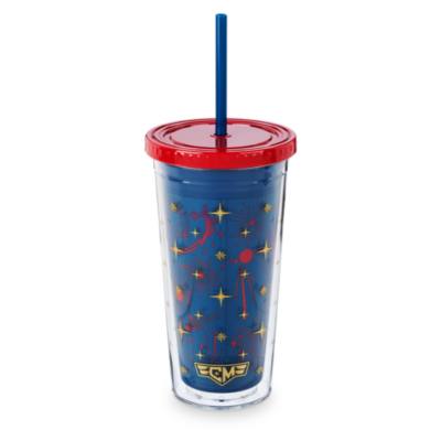 Vaso con pajita de la capitana Marvel, Disney Store